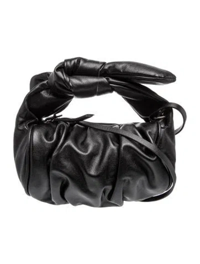 Pre-owned Schutz Leather Crossbody Bag W/ Tags In Black