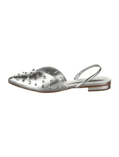 Pre-owned Schutz Leather Flats