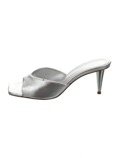 Pre-owned Schutz Leather Mules
