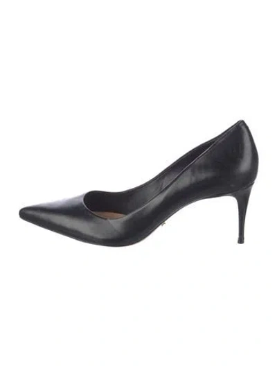 Pre-owned Schutz Leather Pumps In Black