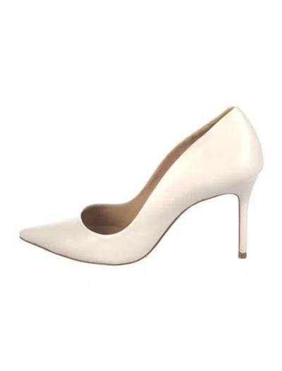 Pre-owned Schutz Leather Pumps In Neutral