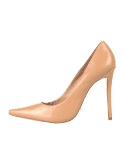 Pre-owned Schutz Leather Pumps In Neutrals