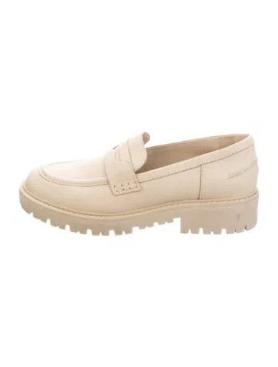 Pre-owned Schutz Leather Pumps In Neutrals