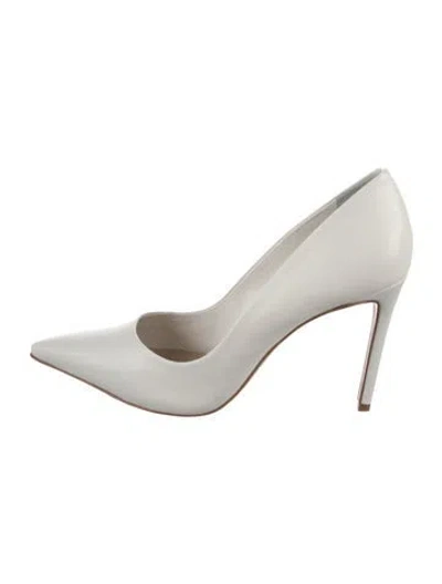 Pre-owned Schutz Leather Pumps In White