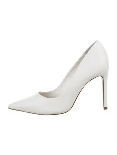 Pre-owned Schutz Leather Pumps In White