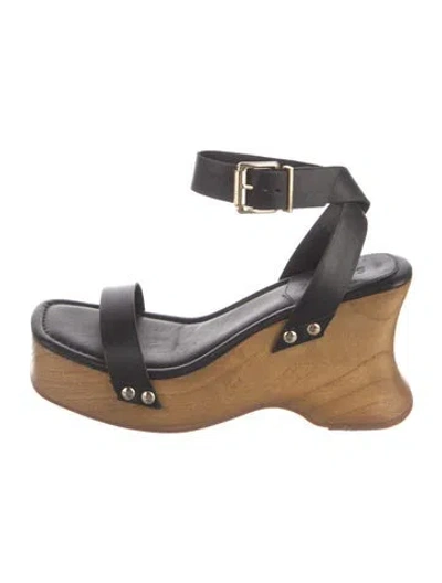 Pre-owned Schutz Leather Sandals