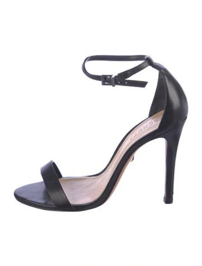 Pre-owned Schutz Leather Sandals In Blue