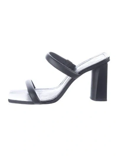 Pre-owned Schutz Leather Sandals In Blue