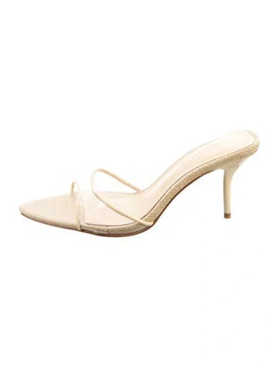 Pre-owned Schutz Leather Sandals In Multicolor