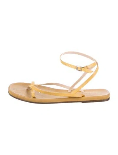 Pre-owned Schutz Leather Sandals In Neutral