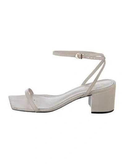 Pre-owned Schutz Leather Sandals In Neutral