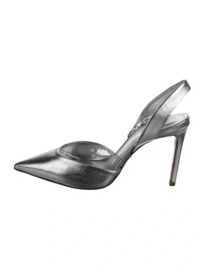 Pre-owned Schutz Leather Slingback Pumps