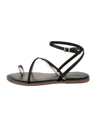 Pre-owned Schutz Leather Slingback Sandals W/ Tags In Multi