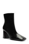 Schutz Leia Square Toe Boot In Black