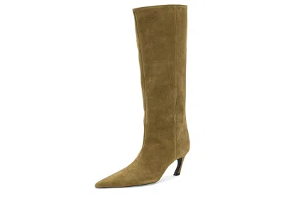 Schutz Lexi Mid Boots Women's Boots Dried Olive: 6 M In Green