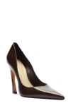 Schutz Lexi Pointed Toe Pump In Brown