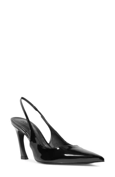 Schutz Lexi Pointed Toe Slingback Pump In Black