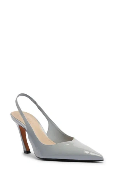 Schutz Lexi Pointed Toe Slingback Pump In Blue