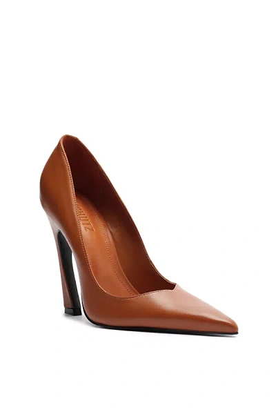 Schutz Lexi Pump Heel In Brown, Women's At Urban Outfitters