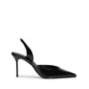 SCHUTZ LEXI SLING PATENT LEATHER PUMP