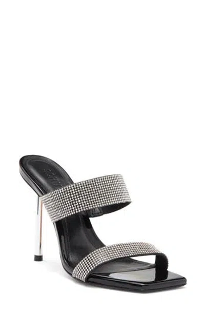 Schutz Liam Rhinestone Slide Sandal