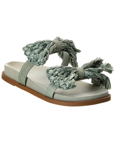 Schutz Lienne Sporty Flat In Green