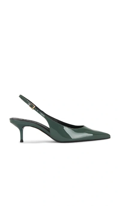 Schutz Liora Mid Slingback Pump In Green