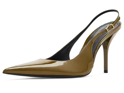 Schutz Liora Slingback Pointed Toe Pump In Brown