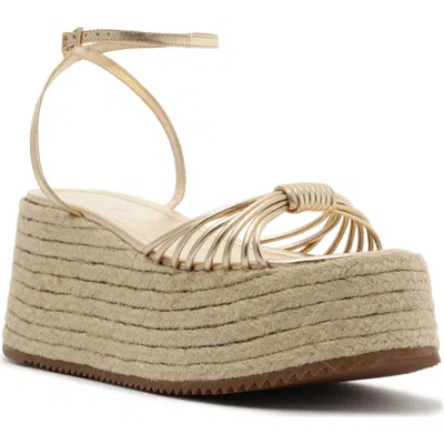 Schutz Livia Platform Wedge Sandal