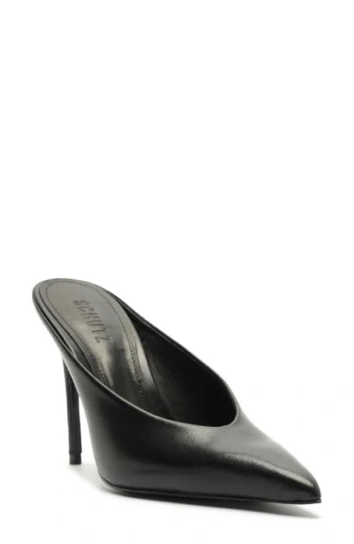 Schutz Loren Pointed Toe Pump In Black