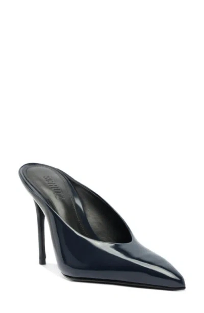 Schutz Loren Pointed Toe Pump In Blue