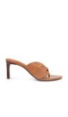 Schutz Lori Mid Sandal In Brown