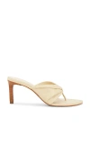 Schutz Lori Mid Sandal In Yellow