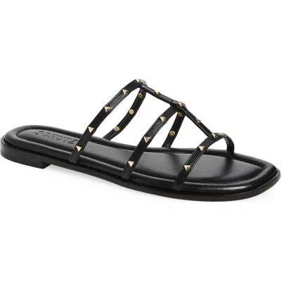 Schutz Lydia Caged Sandal In Black