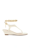 Schutz Lys Wedge Sandal In White