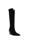 Schutz Maine Up Pointed Toe Boot In Black