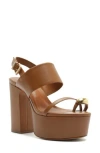 Schutz Mandy Slingback Platform Sandal In Multi