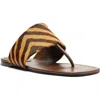 Schutz Martha Slide Sandal In Animal Print