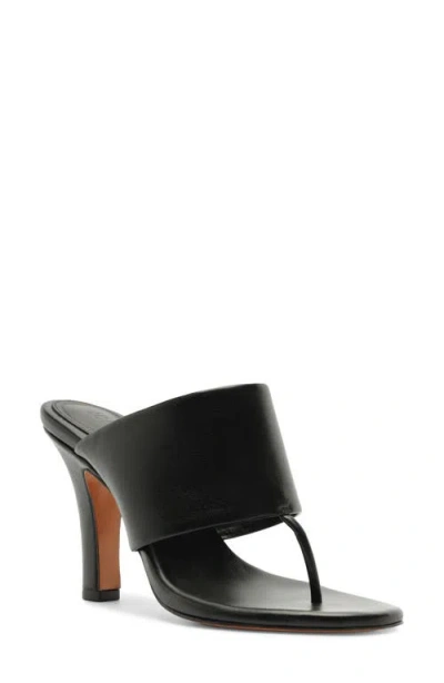 Schutz Martha Thong Sandal In Black