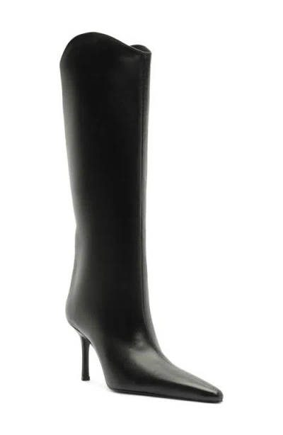 Schutz Mary Ellen Knee High Boot In Black