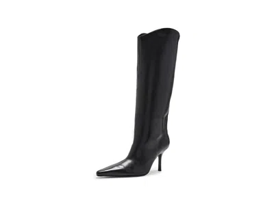 Schutz Mary Ellen Women's Boots Black: 8 M In Animal Print