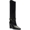 Schutz Maryana Pointed Toe Boot In Black