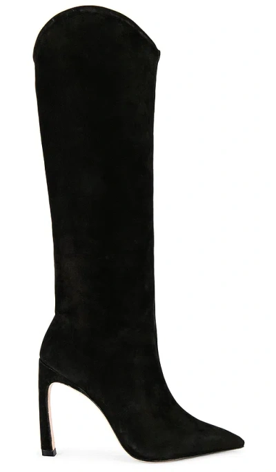 Schutz Maryana Sculpt Boot In Black