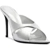 Schutz Maxine Mule In Silver