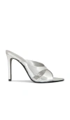 Schutz Maxine Mule In Silver