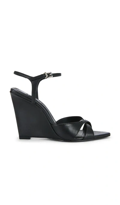 Schutz Maxine Wedge Sandal In Black