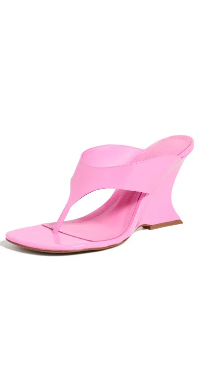 Schutz Maya Thong Wedges Dolce Lila