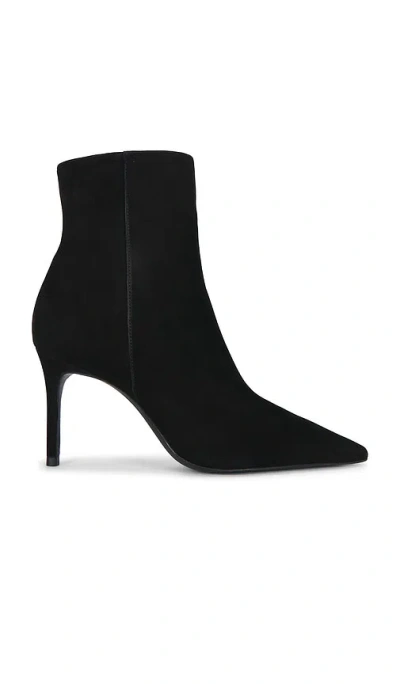 Schutz Mikki Bootie In Black Suede