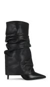 Schutz Mikki Cloak Boot In Animal Print