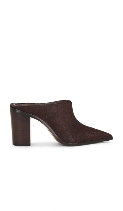 Schutz Mikki Mule In Burgundy